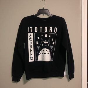 My Neighbor Totoro Black Sweater
